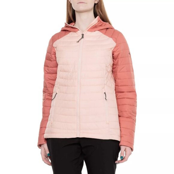 NEW! Columbia Women's White Out II Puffer Jacket! M  Omni Heat  Insulated  Hood - Picture 1 of 5